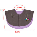 Maxbell Parrot Anti Scratch Shoulder Protector Anti Bite for Macaws Cockatiel Budgie violet