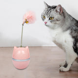 Maxbell Fun Interactive Cat Toys Teaser Toys Toys Decor for Cats Kitten Pink