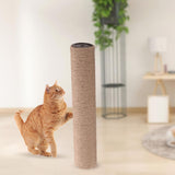Maxbell 1Pack Scratch Post Refill Pole Grinding Claw Protect cat Nails Sisal Rope Yellow H 12.5cm