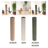Maxbell Cat scratching posts Replacement Sisal Rope Playing Scratch Post Refill Pole yellow 38cmx7cm
