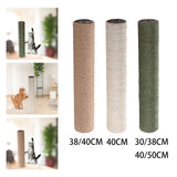 Maxbell Cat scratching posts Replacement Sisal Rope Playing Scratch Post Refill Pole yellow 38cmx7cm