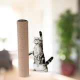 Maxbell Cat scratching posts Replacement Sisal Rope Playing Scratch Post Refill Pole yellow 40cmx7cm