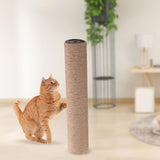 Maxbell Cat scratching posts Replacement Sisal Rope Playing Scratch Post Refill Pole yellow 40cmx7cm