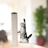 Maxbell Cat scratching posts Replacement Sisal Rope Playing Scratch Post Refill Pole white 40cmx8cm