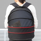 Maxbell Pet Carrier Backpack Dog Cats Breathable Hiking Foldable Durable Travel Bag Black