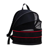 Maxbell Pet Carrier Backpack Dog Cats Breathable Hiking Foldable Durable Travel Bag Black