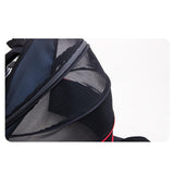 Maxbell Pet Carrier Backpack Dog Cats Breathable Hiking Foldable Durable Travel Bag Black