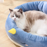 Maxbell Pet Bed for Puppy Kitten Cat Removable Cover Soft for Camping Traveling Fish S