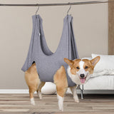 Maxbell Dog Hammock Helper Durable Pet Grooming Hammock for Drying Hair Shaving Large