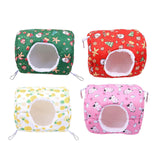 Maxbell Hamster House Bed Hanging Hammock soft for Rabbit Indoor Winter Green