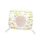 Maxbell Hamster House Bed Hanging Hammock soft for Rabbit Indoor Winter Yellow