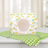 Maxbell Hamster House Bed Hanging Hammock soft for Rabbit Indoor Winter Yellow