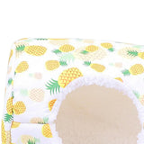 Maxbell Hamster House Bed Hanging Hammock soft for Rabbit Indoor Winter Yellow