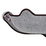 Maxbell Cat Hammock Cars Space Saving Sleeping Window Mounted Perch Seat Gray