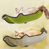 Maxbell Cat Hammock Cars Space Saving Sleeping Window Mounted Perch Seat Gray