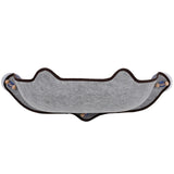 Maxbell Cat Hammock Cars Space Saving Sleeping Window Mounted Perch Seat Gray