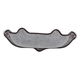 Maxbell Cat Hammock Cars Space Saving Sleeping Window Mounted Perch Seat Gray