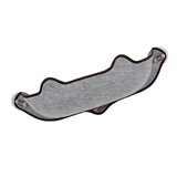 Maxbell Cat Hammock Cars Space Saving Sleeping Window Mounted Perch Seat Gray