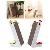 Maxbell Cat Scratching Post Scratch Pads Play Sleeping Sofa Cat Scratcher Cardboard Yellow Duck