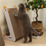 Maxbell Cat Scratching Post Scratch Pads Play Sleeping Sofa Cat Scratcher Cardboard Yellow Duck