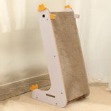 Maxbell Cat Scratching Post Scratch Pads Play Sleeping Sofa Cat Scratcher Cardboard Yellow Duck