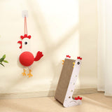 Maxbell Cat Scratching Post Scratch Pads Play Sleeping Sofa Cat Scratcher Cardboard Chicken