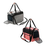 Maxbell Cat Carrier Dog Carrier Carrying Bags Soft Foldable for Dog Gray