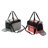 Maxbell Cat Carrier Dog Carrier Carrying Bags Soft Foldable for Dog Gray
