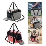 Maxbell Cat Carrier Dog Carrier Carrying Bags Soft Foldable for Dog Gray
