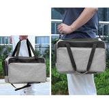 Maxbell Cat Carrier Dog Carrier Carrying Bags Soft Foldable for Dog Gray