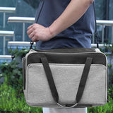 Maxbell Cat Carrier Dog Carrier Carrying Bags Soft Foldable for Dog Gray
