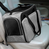 Maxbell Cat Carrier Dog Carrier Carrying Bags Soft Foldable for Dog Gray