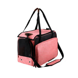 Maxbell Cat Carrier Dog Carrier Carrying Bags Soft Foldable for Dog Pink