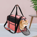 Maxbell Cat Carrier Dog Carrier Carrying Bags Soft Foldable for Dog Pink