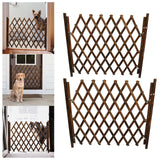 Maxbell Accordion Gate Dogs Screen Door Folding Safety Gate for Doorway Patio M