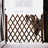 Maxbell Accordion Gate Dogs Screen Door Folding Safety Gate for Doorway Patio M