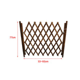 Maxbell Accordion Gate Dogs Screen Door Folding Safety Gate for Doorway Patio L