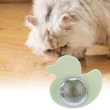 Maxbell Rotatable Catnip Ball Toy Kitty Playing Cat Snacks Kitten Chew Toys Grinding Green