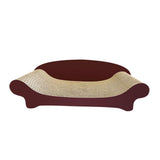 Maxbell Extra Large Size Cat Scratcher Bed Corrugated Paper 27 inch Cat Scratch Pad