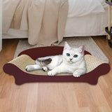 Maxbell Extra Large Size Cat Scratcher Bed Corrugated Paper 27 inch Cat Scratch Pad