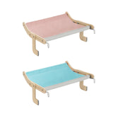 Maxbell Cat Window Perch Basking Detachable for Bedroom Space Saving No Drilling Pink