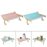 Maxbell Cat Window Perch Basking Detachable for Bedroom Space Saving No Drilling Pink