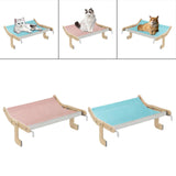 Maxbell Cat Window Perch Basking Detachable for Bedroom Space Saving No Drilling Pink