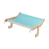 Maxbell Cat Window Perch Basking Detachable for Bedroom Space Saving No Drilling Blue