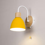 Maxbell Simple Wall Lamp Shade Nightlight Decorative for Restaurant Office Entrance Yellow