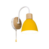Maxbell Simple Wall Lamp Shade Nightlight Decorative for Restaurant Office Entrance Yellow