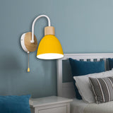 Maxbell Simple Wall Lamp Shade Nightlight Decorative for Restaurant Office Entrance Yellow