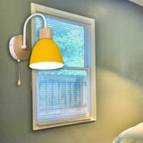 Maxbell Simple Wall Lamp Shade Nightlight Decorative for Restaurant Office Entrance Yellow