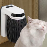 Maxbell Electric Cat Massage Brush Automatic Rotating Pet Hair Removal Pet Brush