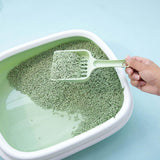 Maxbell Semienclosed Cat Toilet Stronger Durable Travel Litter Pan Cleaning Rabbit Green